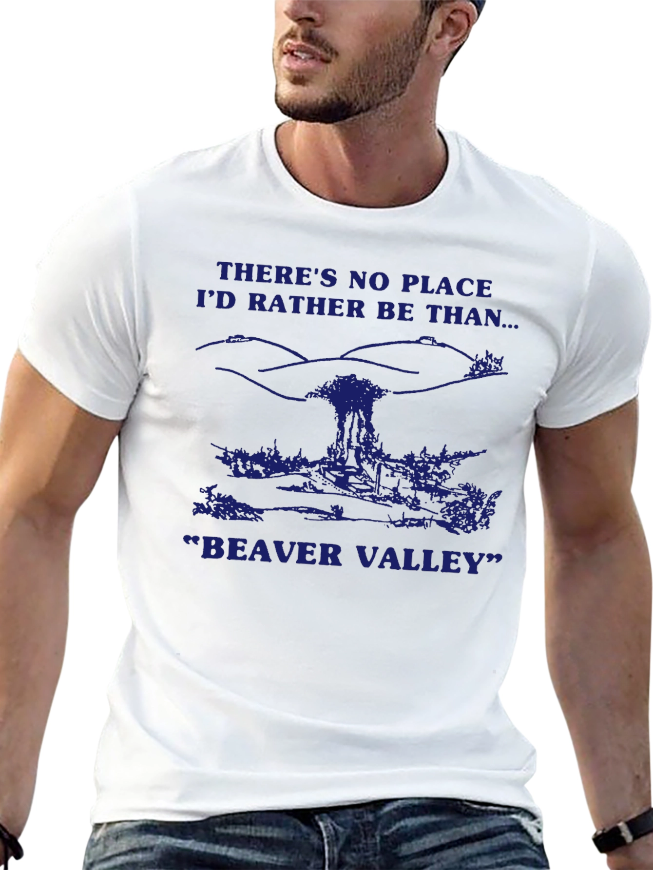 Beaver Valley Graphic T-Shirt - Soft Cotton Tee