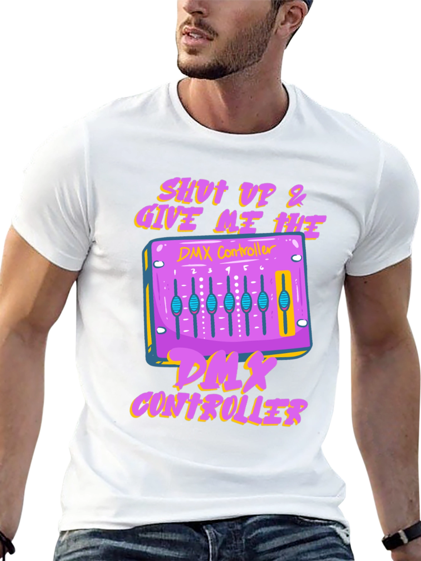 Shut Up & Give Me Hits DMX Controller T-Shirt