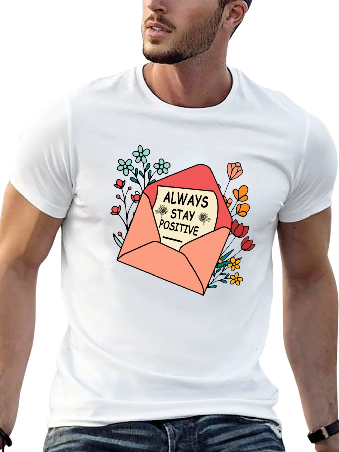 Always Stay Positive Graphic Tee