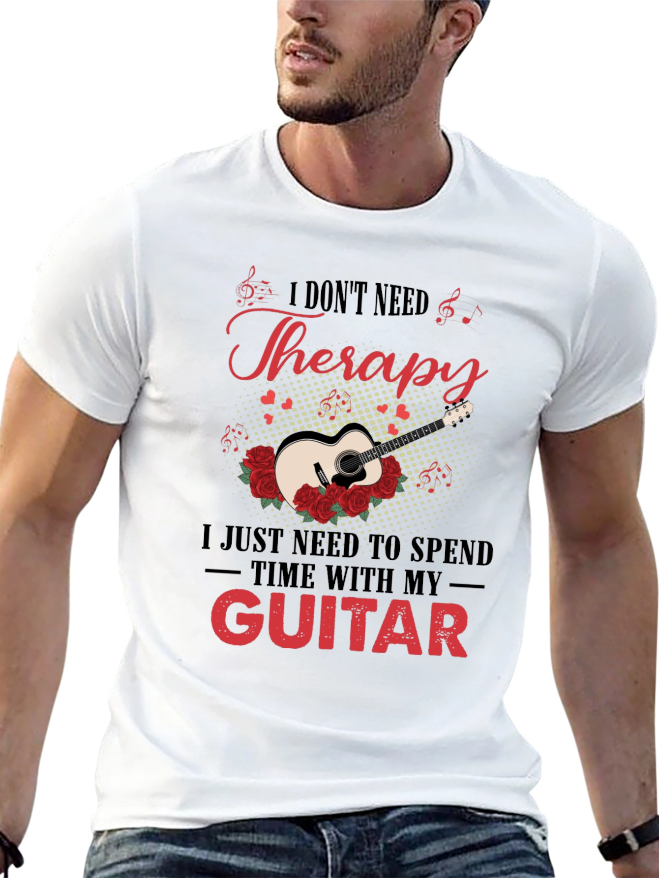 Therapy Guitar Lover T-Shirt