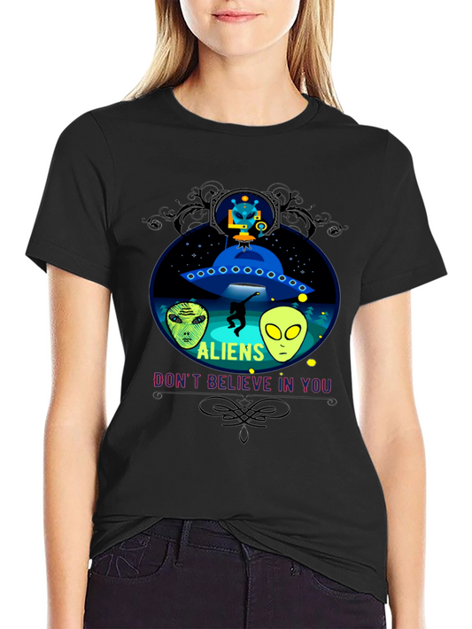Alien Graphic T-Shirt - Believe in the Unbelievable