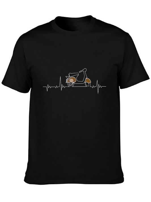 Scooter Heartbeat Graphic Tee
