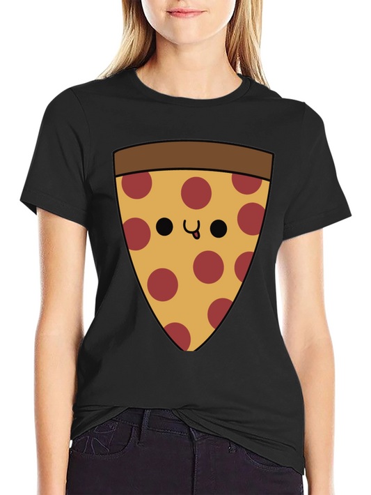 Pizza Slice Graphic T-Shirt - Casual Comfort