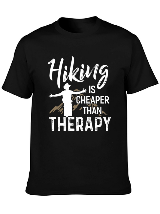 Hiking Therapy T-Shirt - Outdoor Adventure Tee