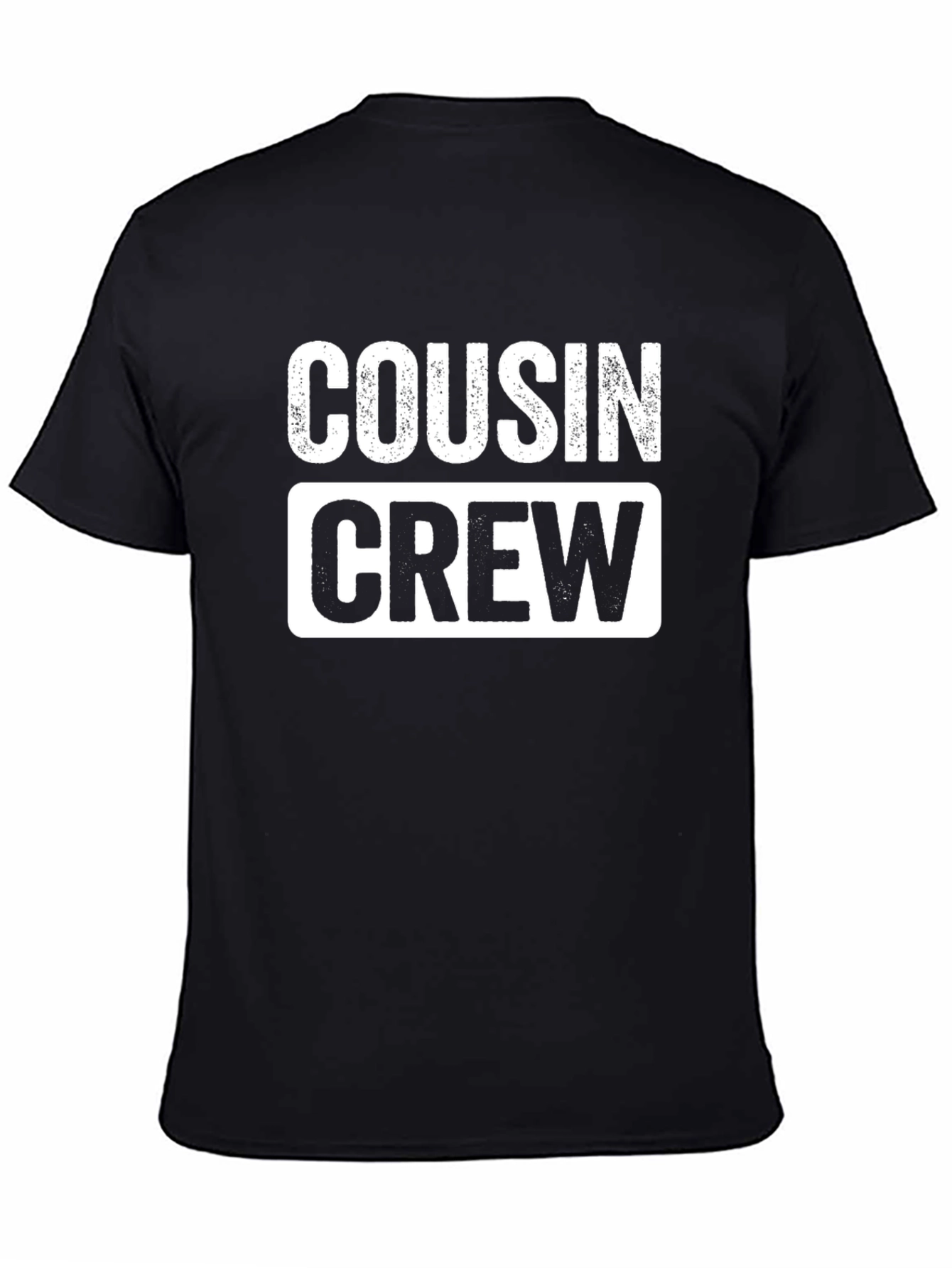 Cousin Crew Black T-Shirt