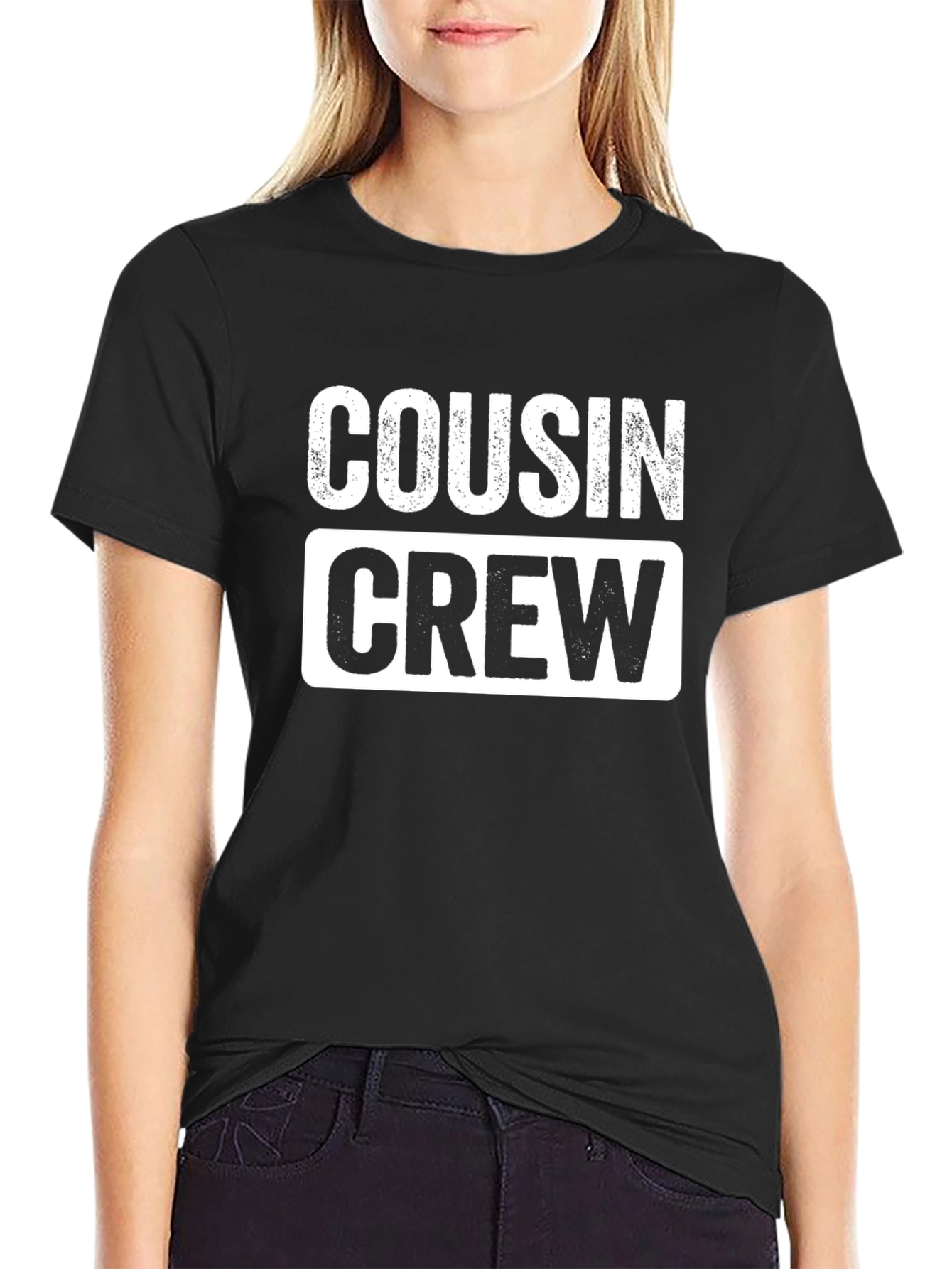 Cousin Crew Black T-Shirt