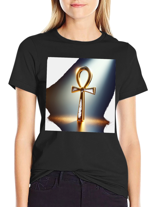 Ankh Graphic Tee - Egyptian Symbol