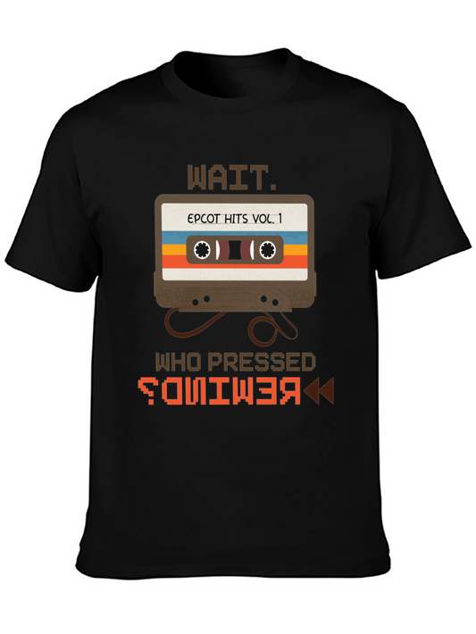 Epcot Hits Remix Retro Cassette Tape T-Shirt