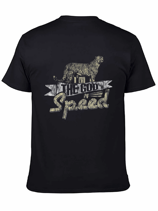 Im the God of Speed Cheetah Graphic Tee
