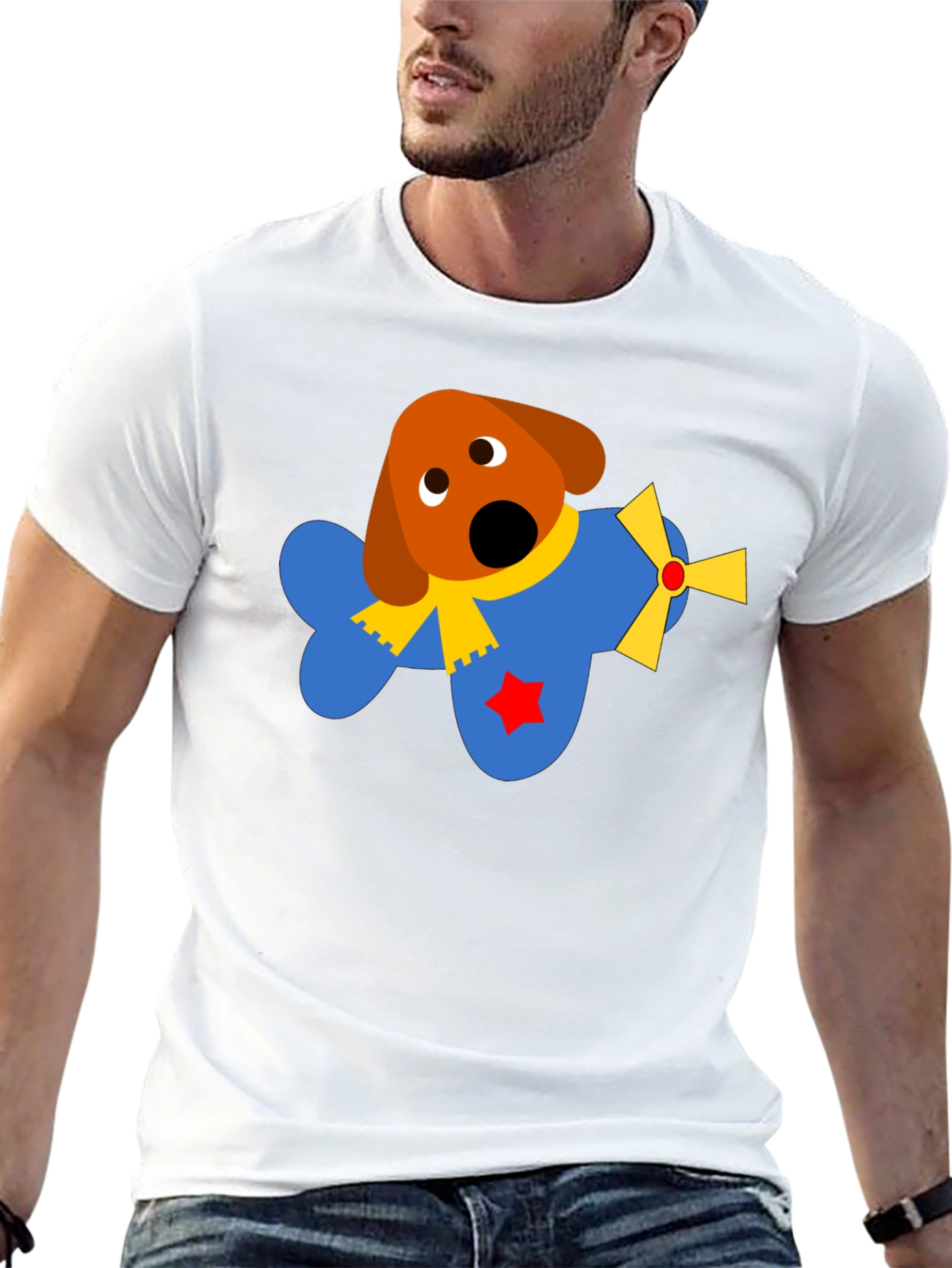 Dog Airplane T-Shirt - Fun & Unique Graphic Tee