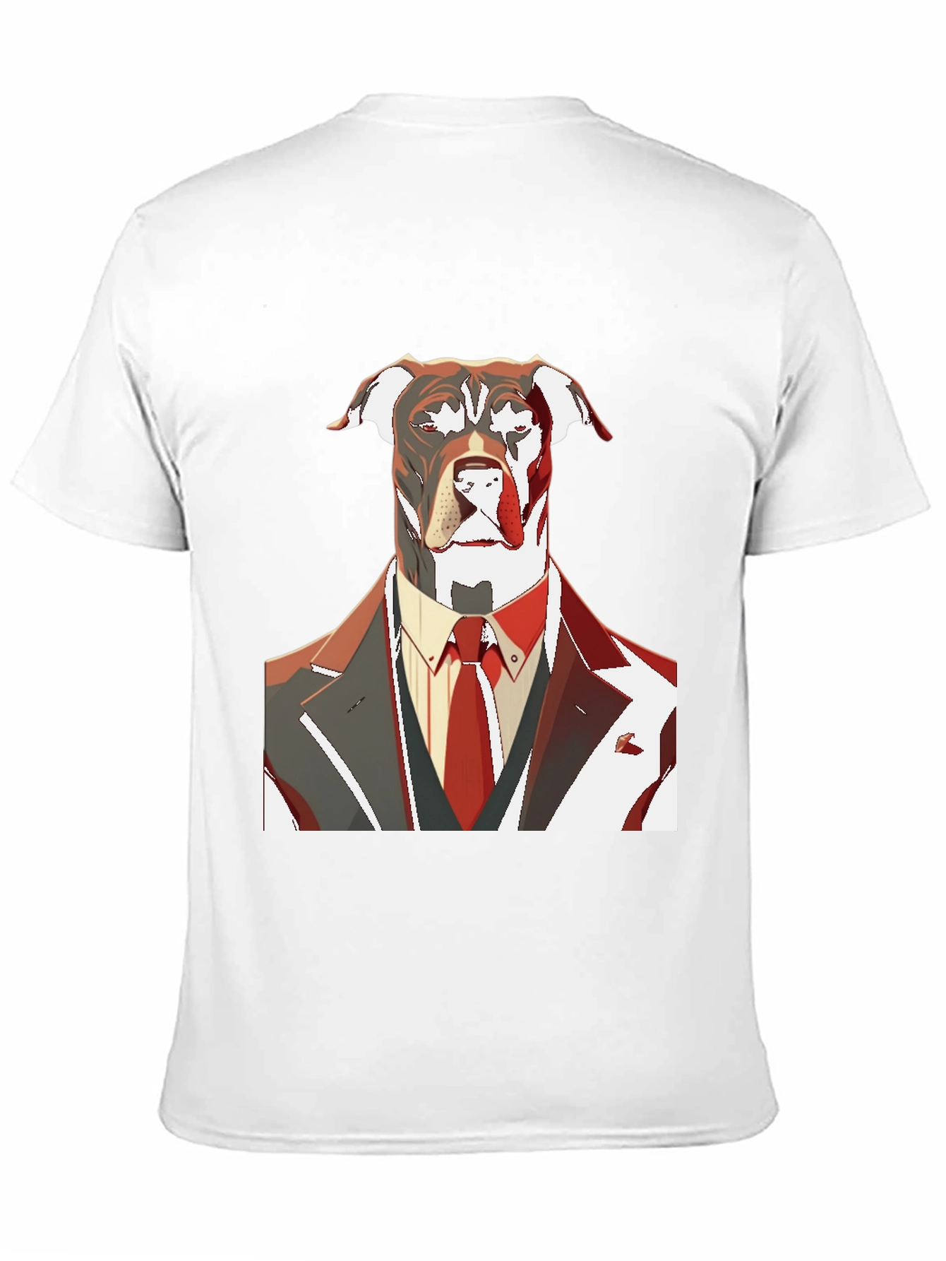 Dog in Suit Graphic Tee