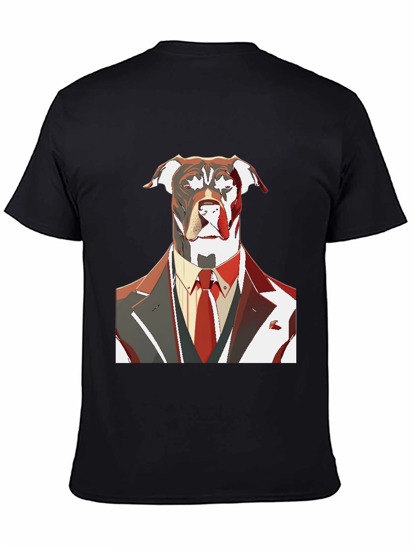 Dog in Suit Graphic Tee