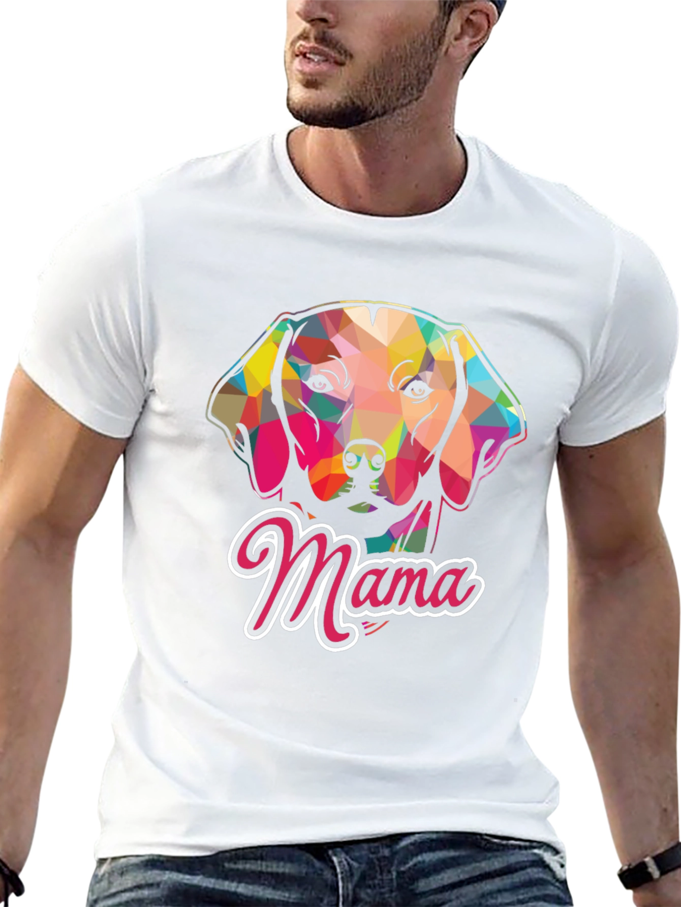 Dog Mama Graphic Tee - Black Casual T-Shirt
