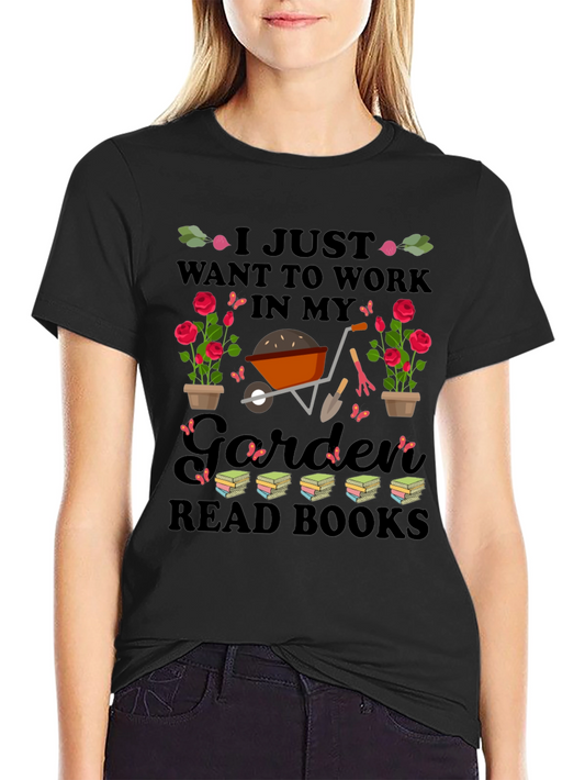 Gardening & Reading T-Shirt