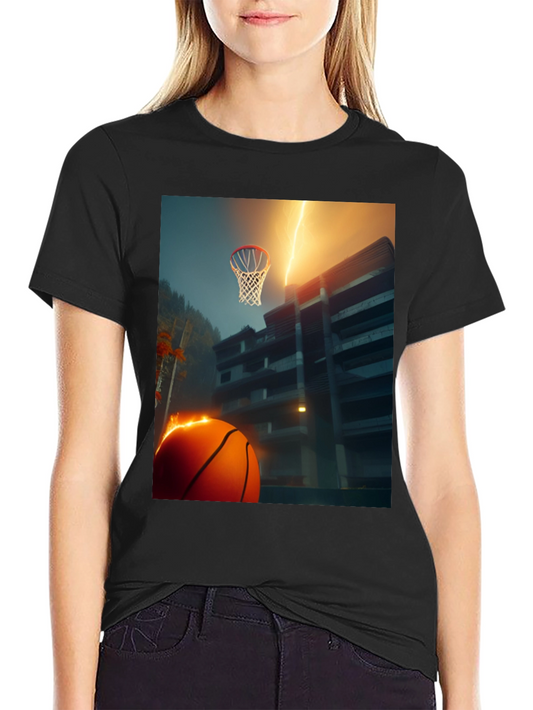 Basketball Lightning T-Shirt