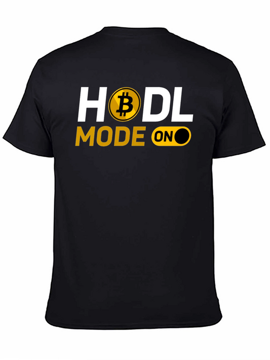 HODL Mode On Bitcoin Graphic Tee