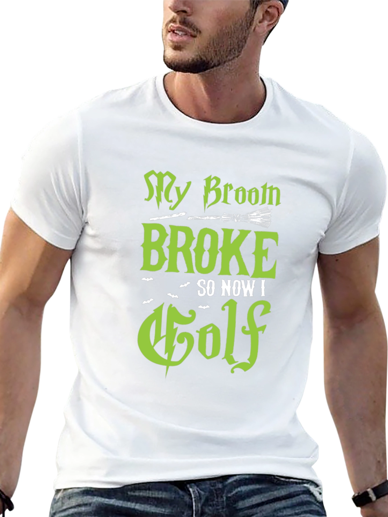 Funny Halloween Golf T-Shirt