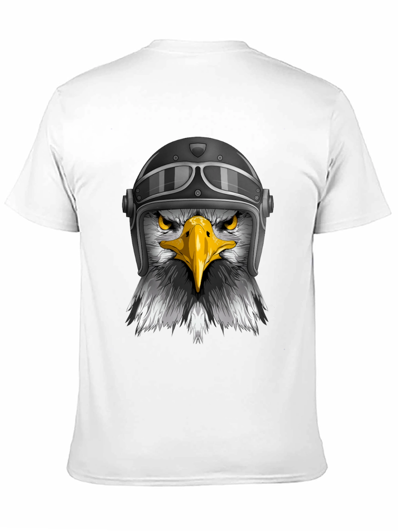 Eagle Helmet Graphic Tee - Mens Black T-Shirt