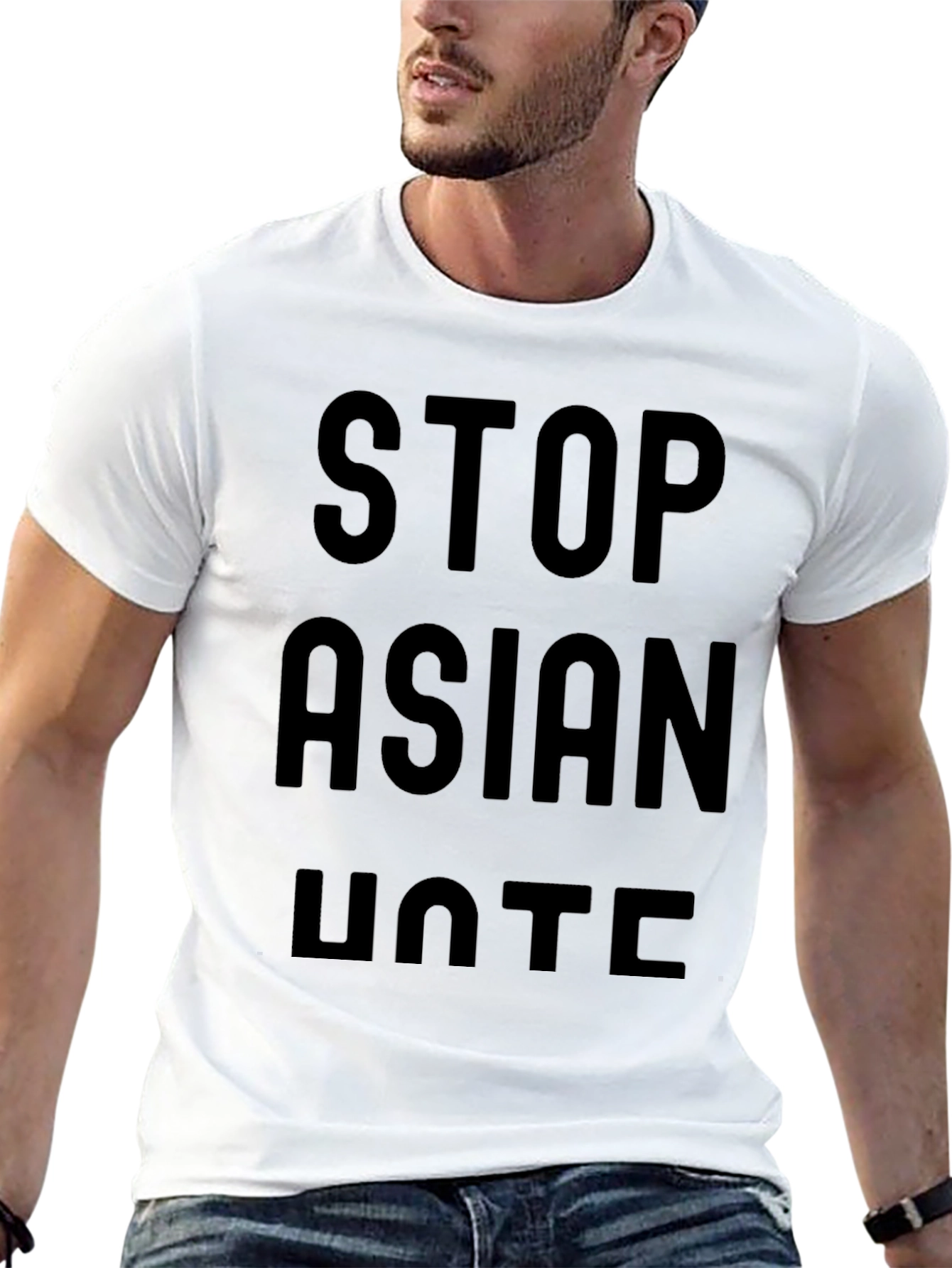 Stop Asian Hate T-Shirt - Black Activism Tee