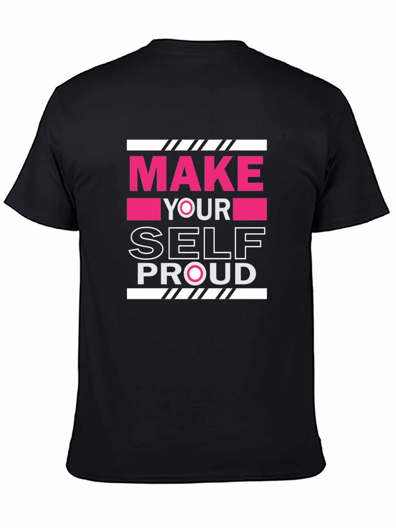 Motivational Graphic Tee - Make Yourself Proud