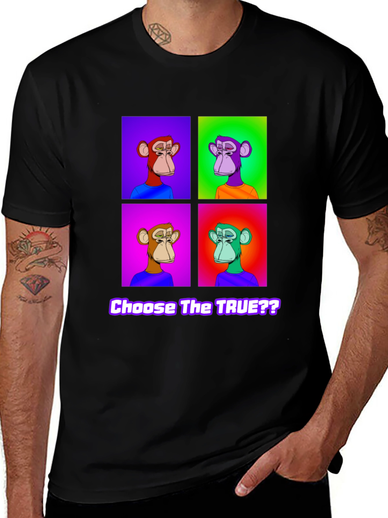 NFT Ape Collage T-Shirt
