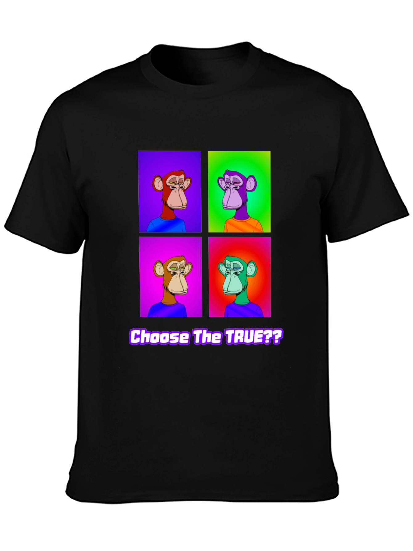 NFT Ape Collage T-Shirt