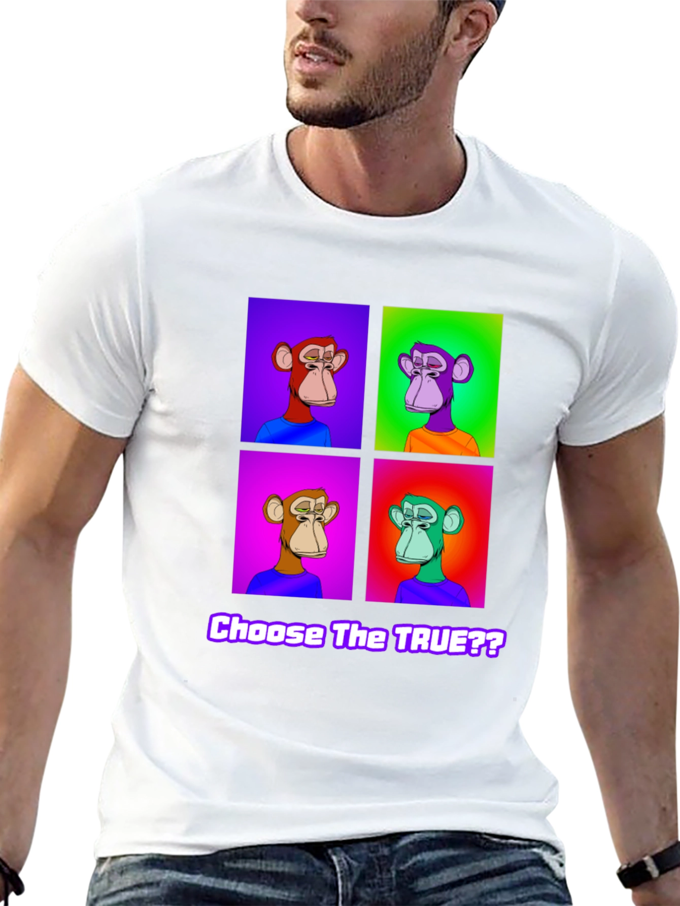 NFT Ape Collage T-Shirt