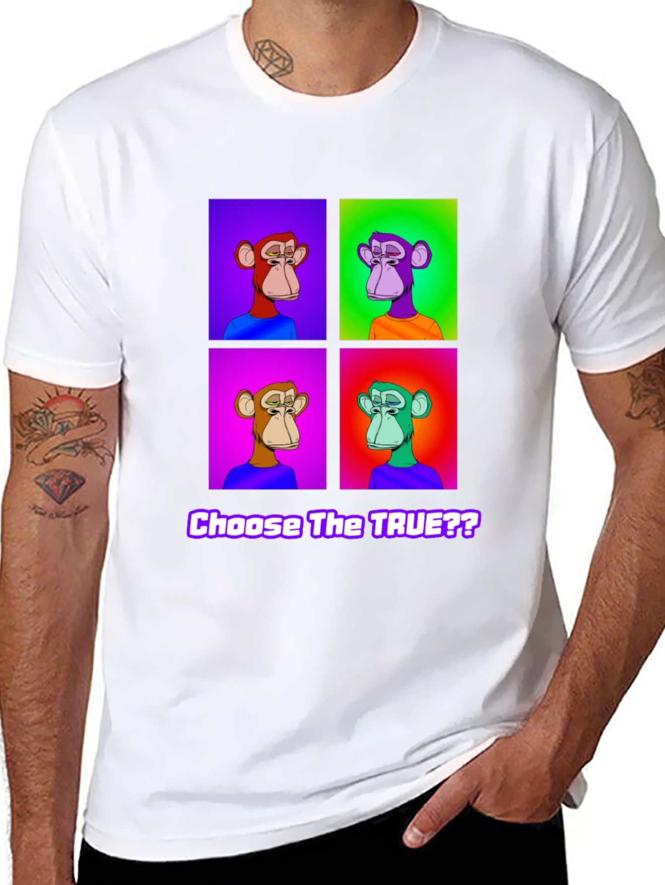 NFT Ape Collage T-Shirt