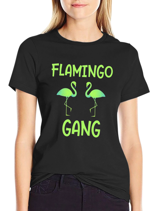 Flamingo Gang Graphic Tee - Fun & Stylish Mens T-Shirt