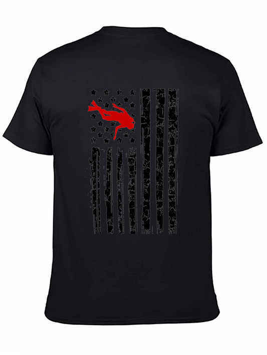Diver Flag Graphic Tee