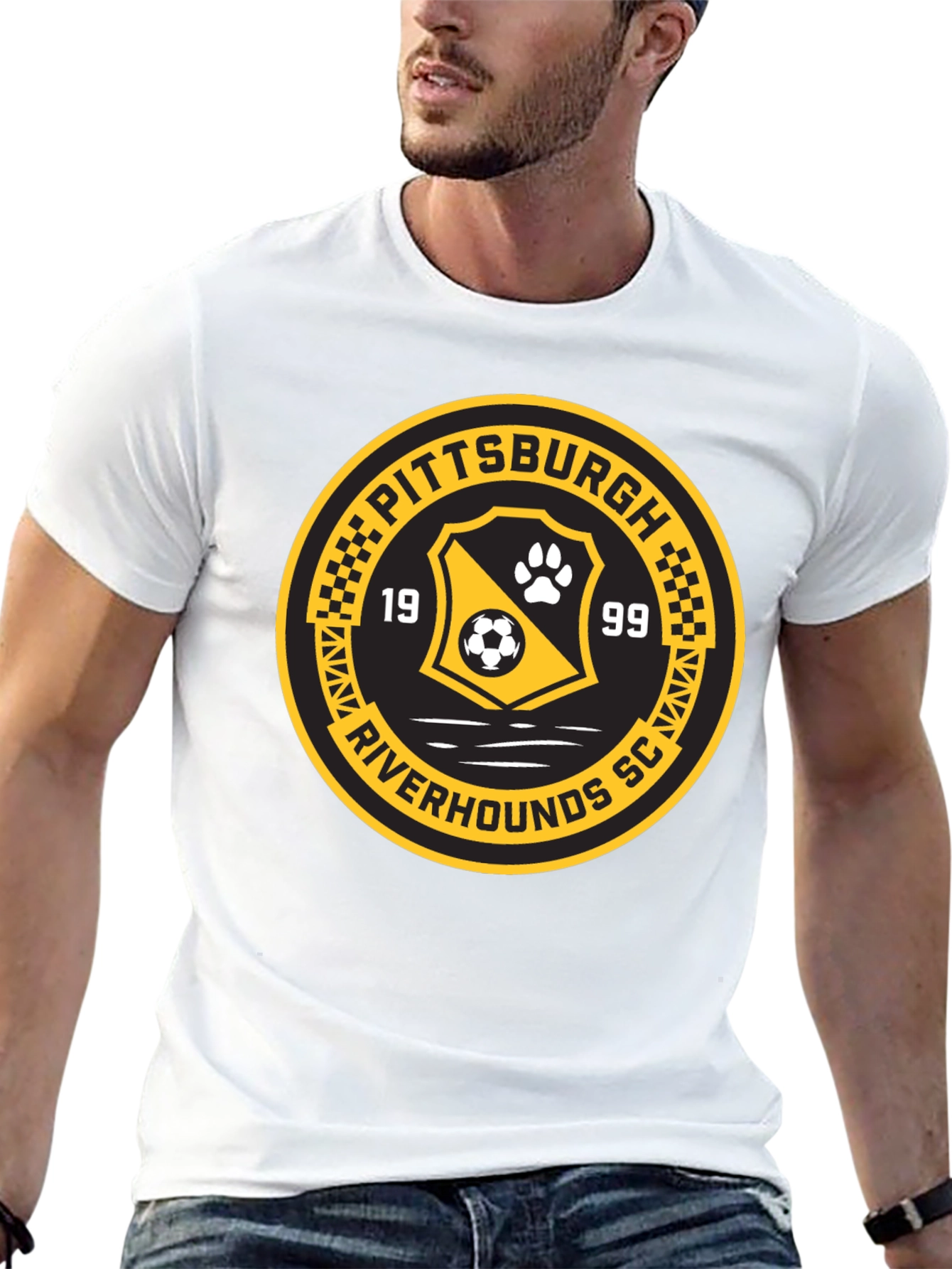 Pittsburgh Riverhounds SC Black T-Shirt