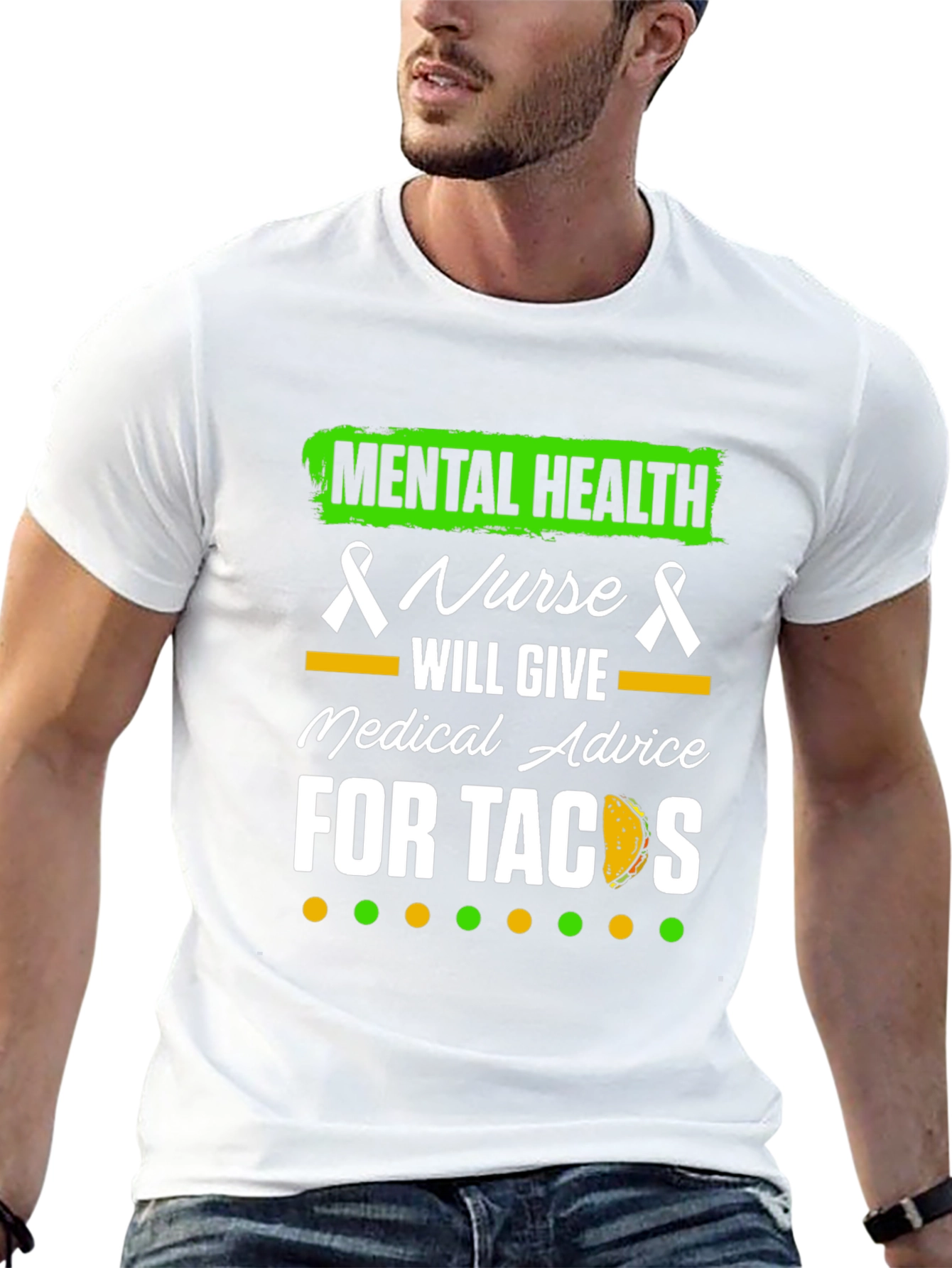 Mental Health Nurse Tacos Graphic Tee