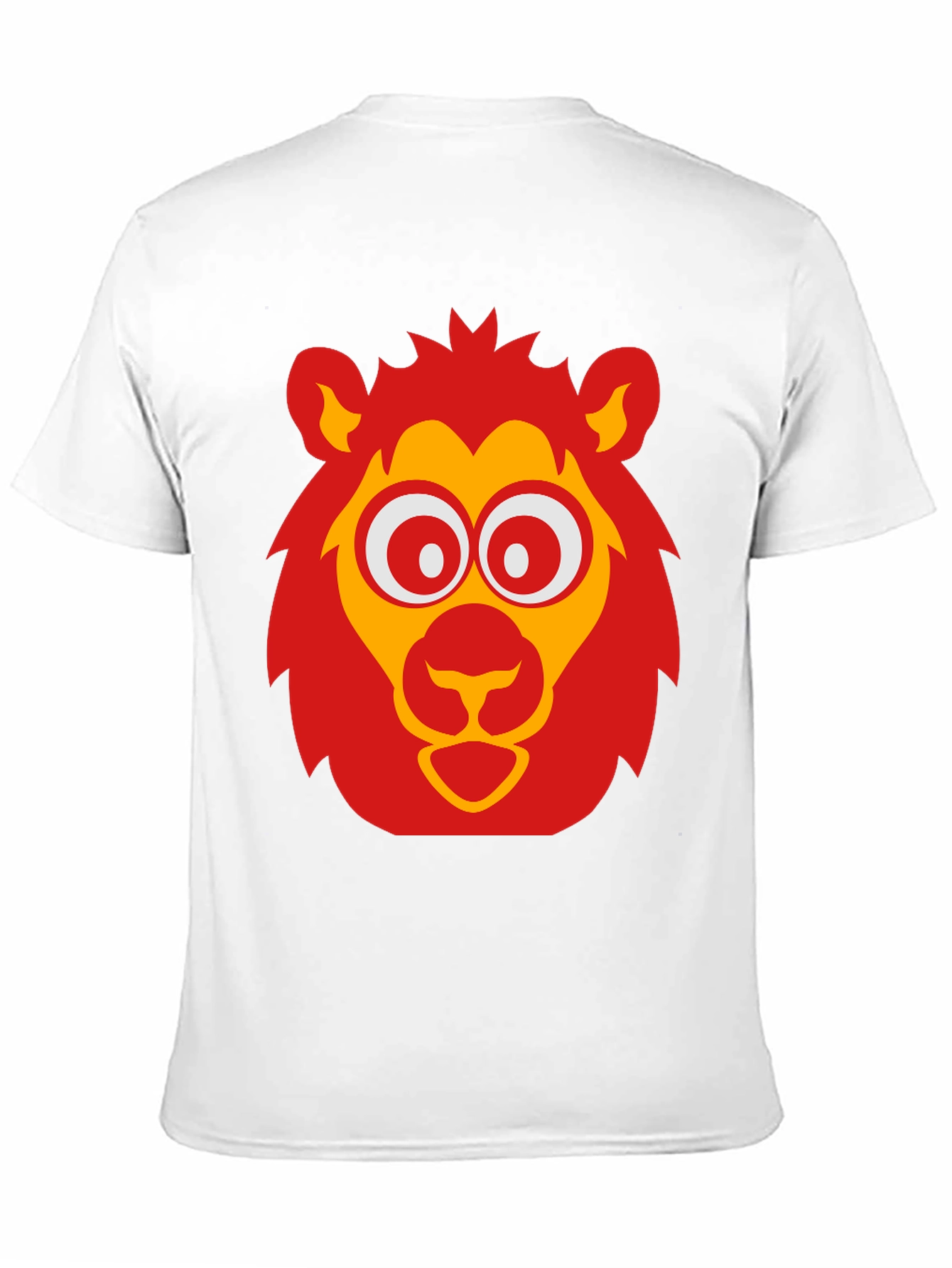 Lion Face Graphic Tee - Bold & Fun Design
