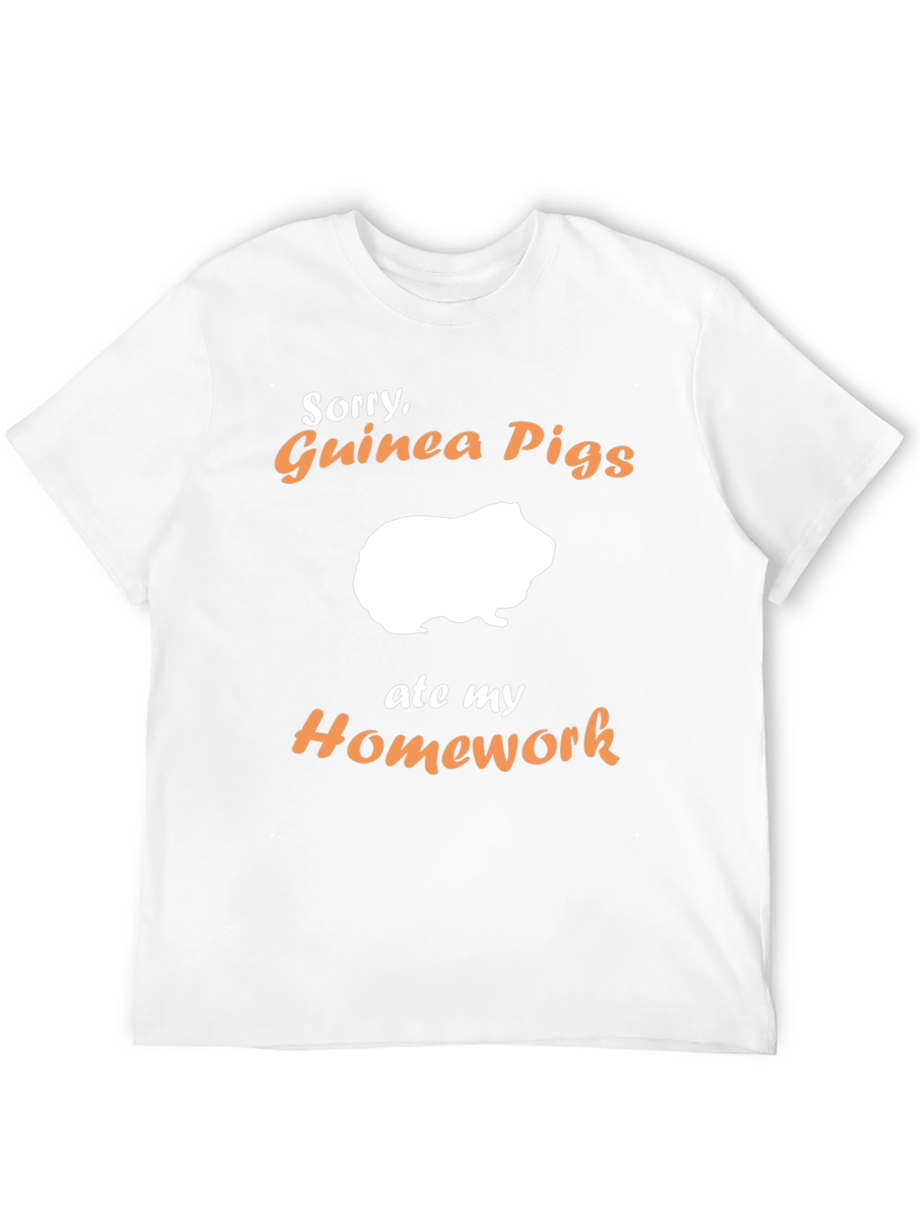 Guinea Pig Ate My Homework Graphic T-Shirt