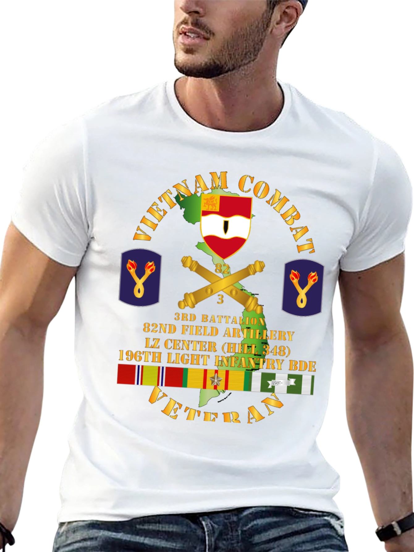 Vietnam Combat Veteran T-Shirt