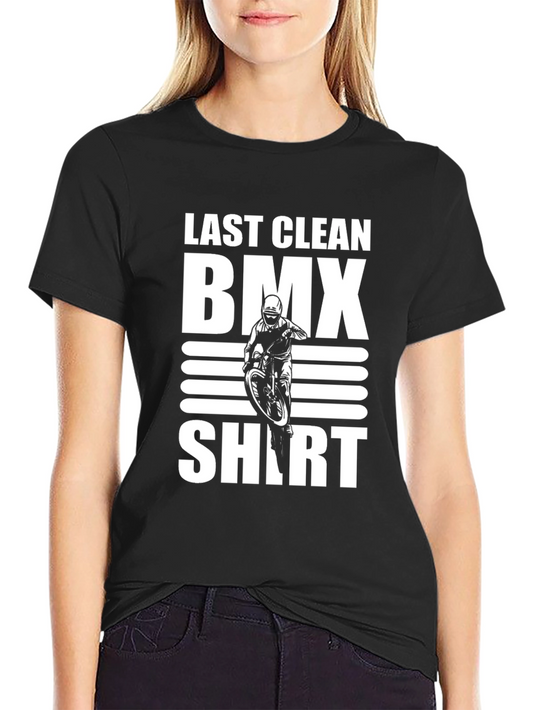 Last Clean BMX Shirt - Black Graphic Tee