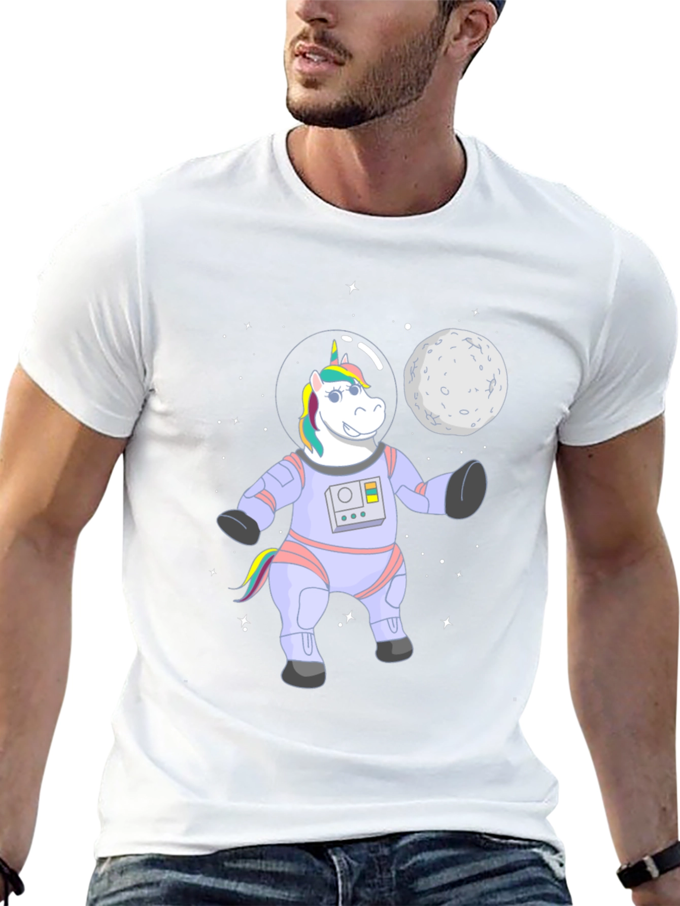Unicorn Astronaut Graphic Tee