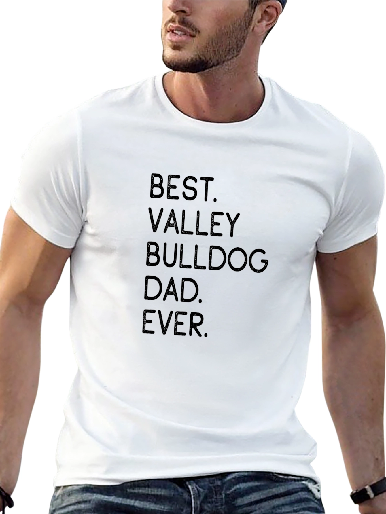Best Valley Bulldog Dad Ever T-Shirt