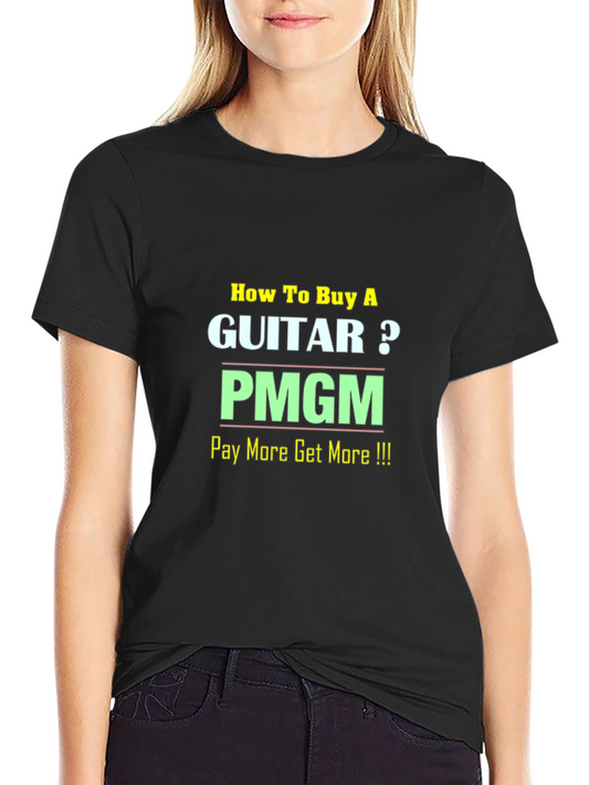 How To Buy A Guitar? PMGM T-Shirt