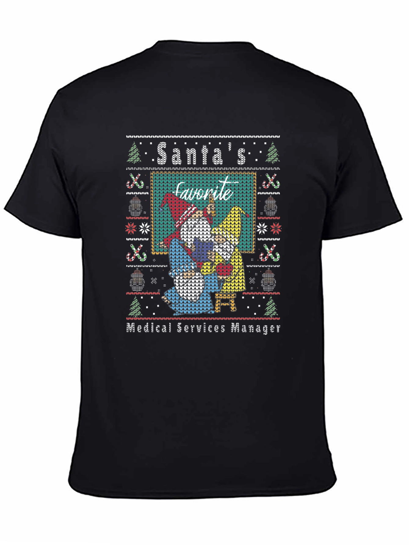 Santas Favorite Medical Services Manager T-Shirt