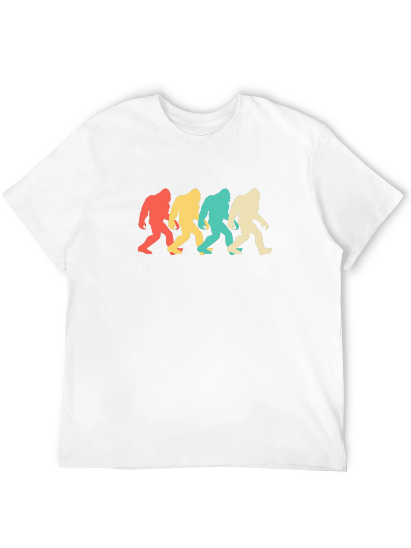 Retro Bigfoot T-Shirt - Sasquatch Graphic Tee