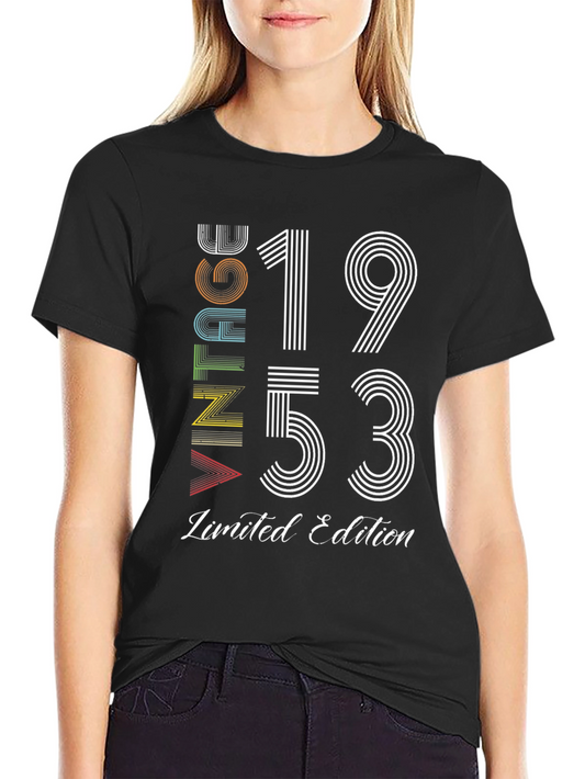 Vintage 1953 Limited Edition Birthday T-Shirt