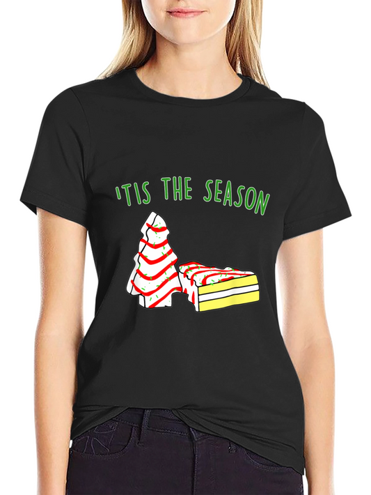 Tis the Season Christmas Cake T-Shirt