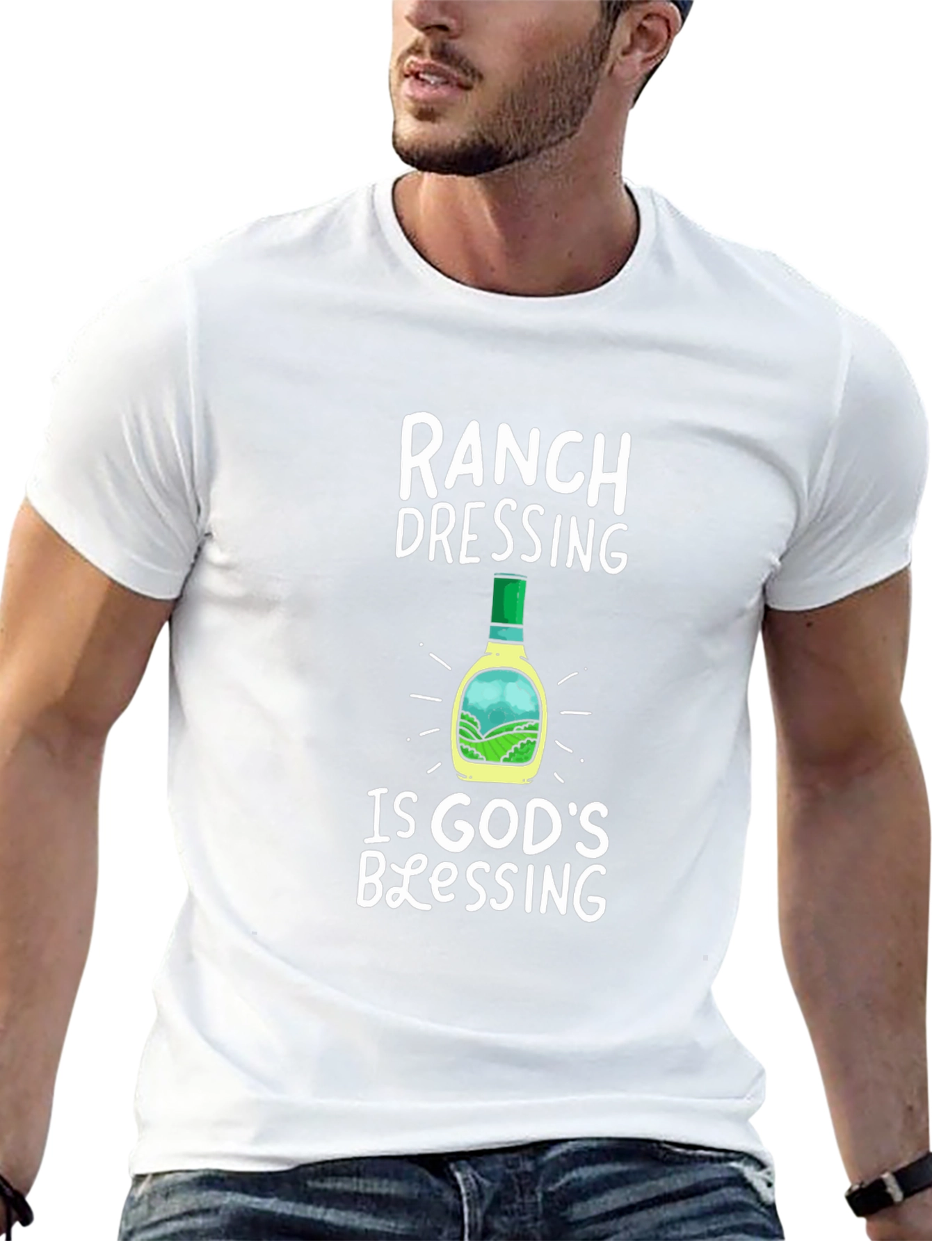 Ranch Dressing Gods Blessing Graphic T-Shirt