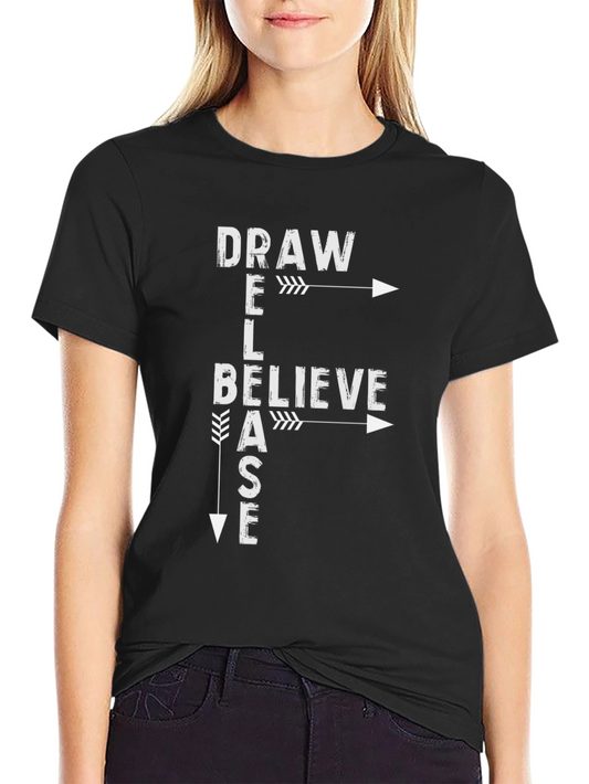 Inspiring DRAW BELIEVE T-Shirt