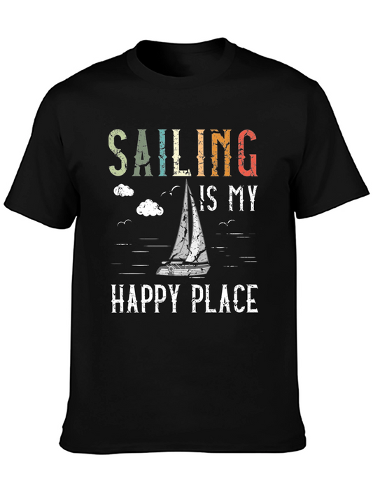 Sailing is My Happy Place Graphic Tee