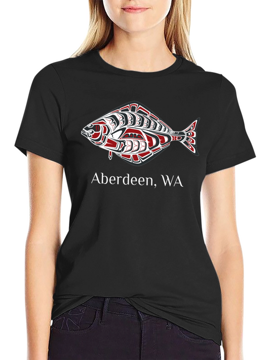 Aberdeen WA Fish Graphic T-Shirt