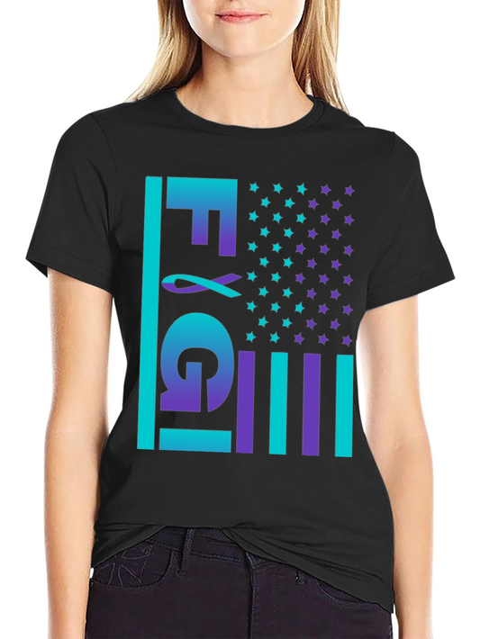 Fight X Give Shirt - Mental Health Awareness Tee