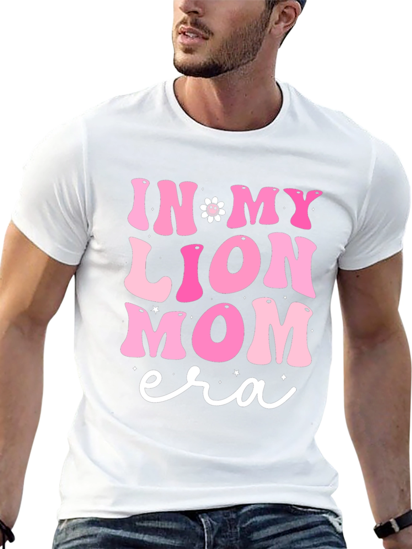In My Lion Mom Era Graphic T-Shirt