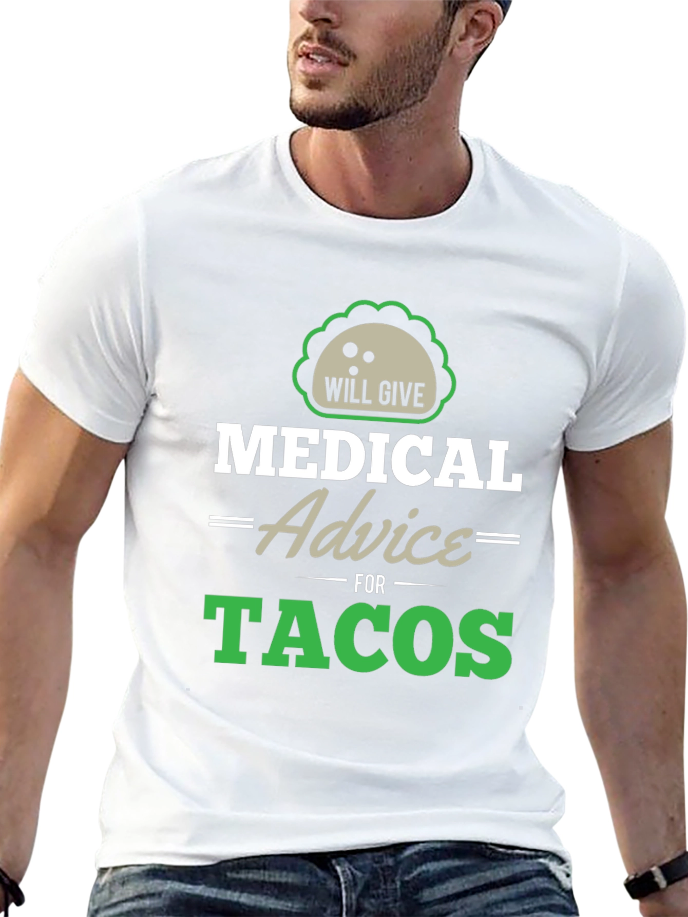 Medical Advice For Tacos Graphic Tee
